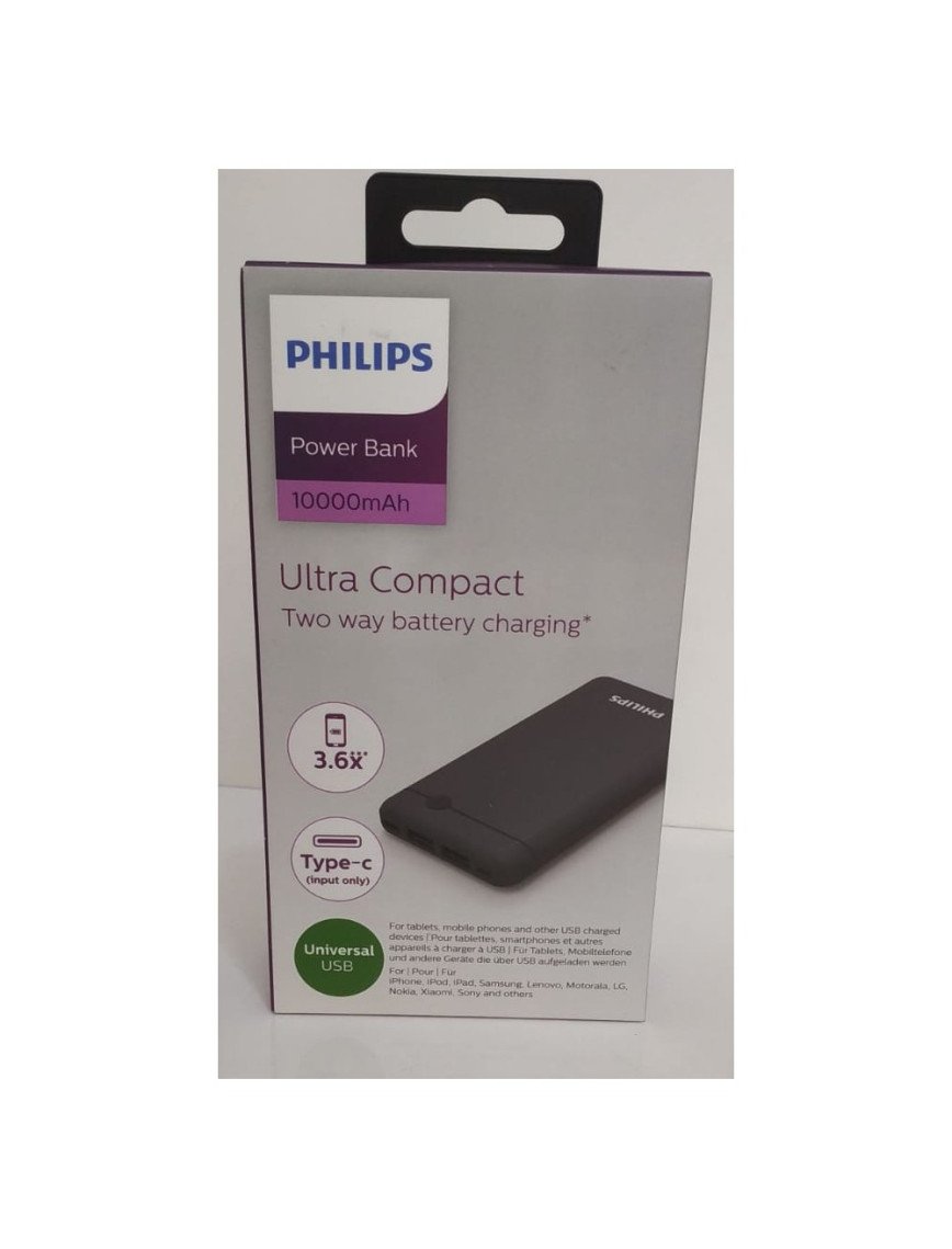 Phılıps 10000 Mah Powerbank DLP170CV/97 Phılıps 10000 Mah Powerbank DLP170CV/97