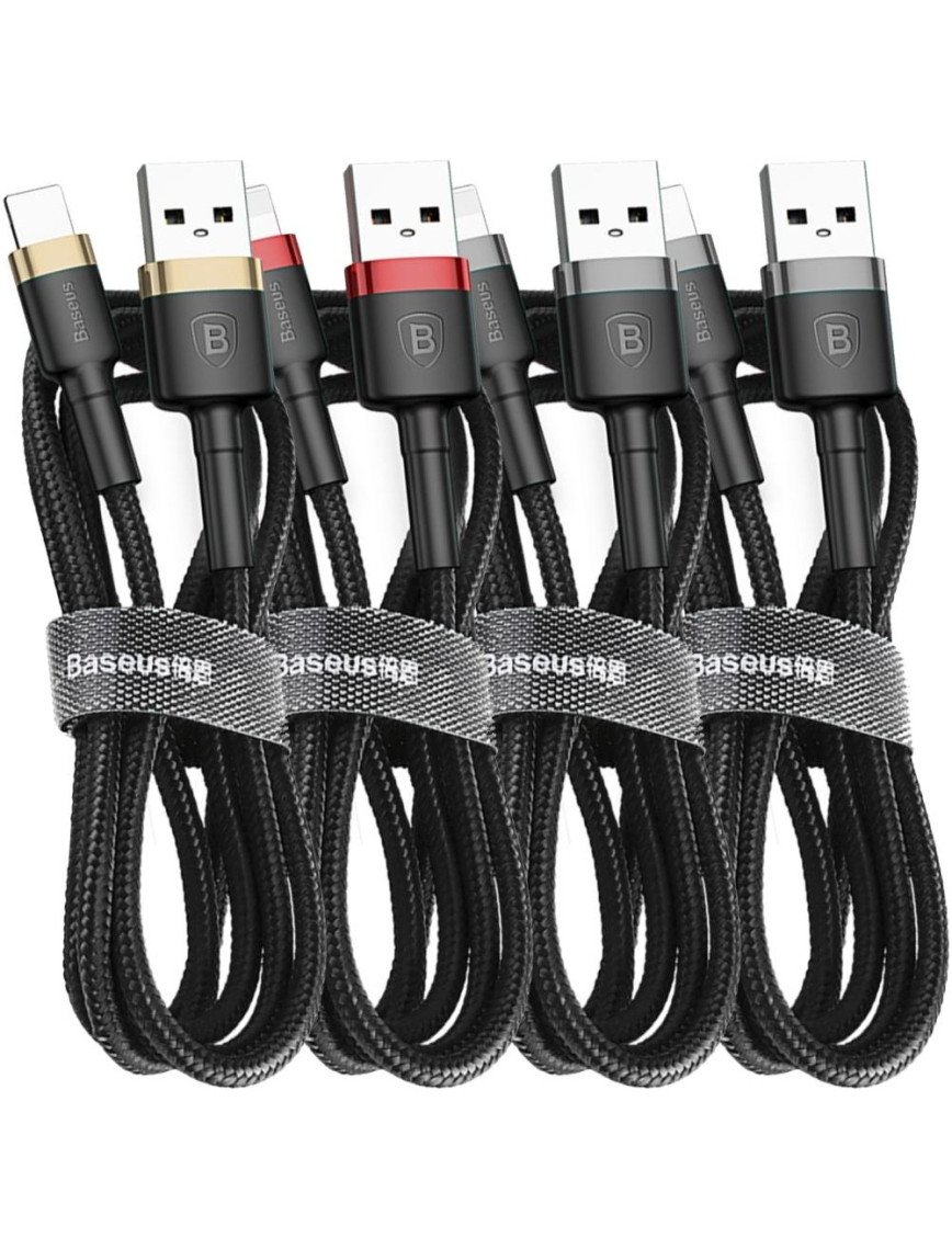 Baseus Lightning USB Kablo Gold-Siyah 2 mt Baseus Lightning USB Kablo Gold-Siyah 2 mt