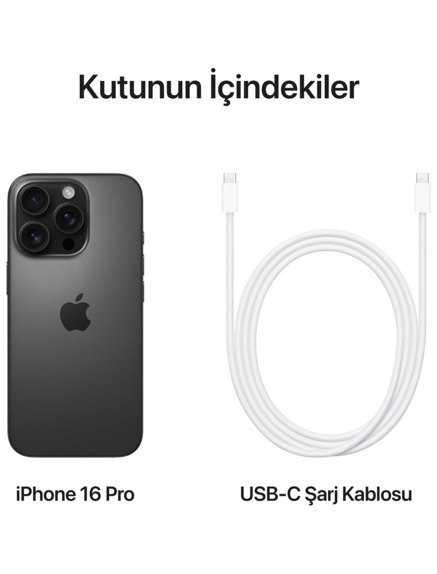 iPhone 16 Pro 512GB Siyah iPhone 16 Pro 512GB Siyah