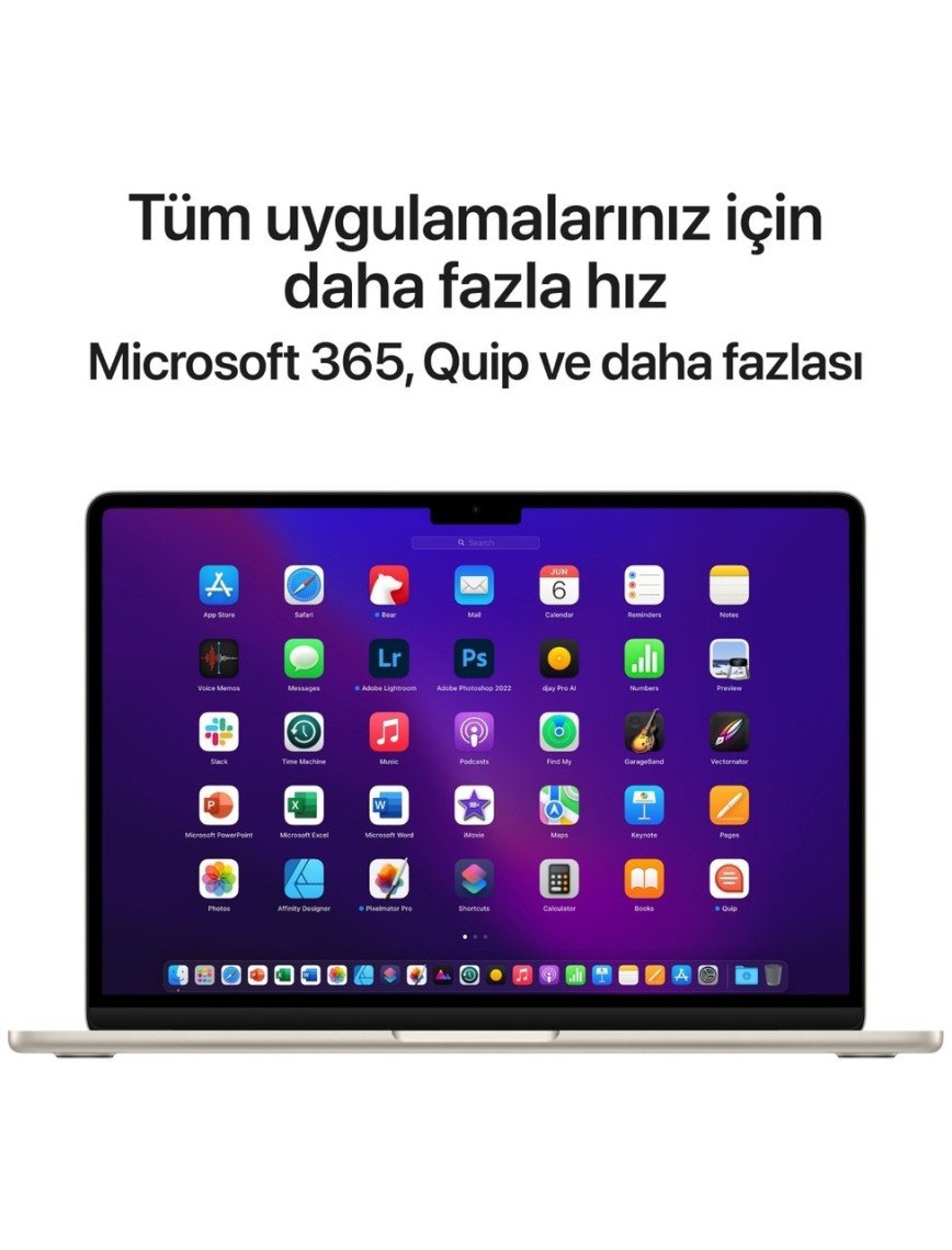Apple MacBook Air M2 16GB 256GB SSD macOS 13" Taşınabilir Bilgisayar Yıldız Işığı MC7W4TU/A Apple MacBook Air M2 16GB 256GB SSD macOS 13" Taşınabilir Bilgisayar Yıldız Işığı MC7W4TU/A