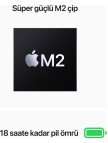 Apple MacBook Air M2 16GB 256GB SSD macOS 13" Taşınabilir Bilgisayar Yıldız Işığı MC7W4TU/A Apple MacBook Air M2 16GB 256GB SSD macOS 13" Taşınabilir Bilgisayar Yıldız Işığı MC7W4TU/A