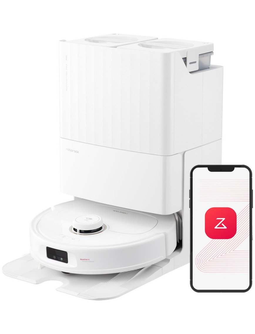 Roborock Qrevo MaxV Akıllı Robot Süpürge Beyaz Roborock Qrevo MaxV Akıllı Robot Süpürge Beyaz