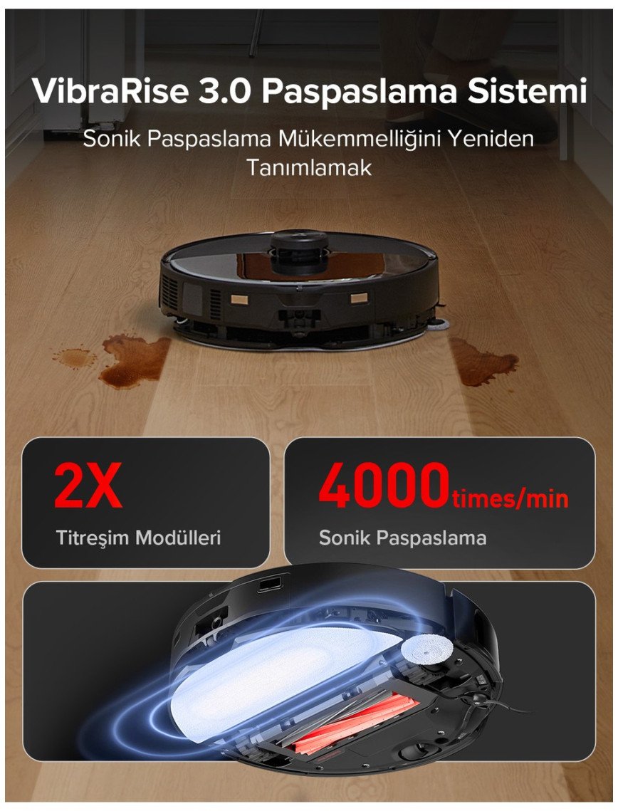 Roborock S8 Maxv Ultra Akıllı Robot Süpürge Siyah Roborock S8 Maxv Ultra Akıllı Robot Süpürge Siyah