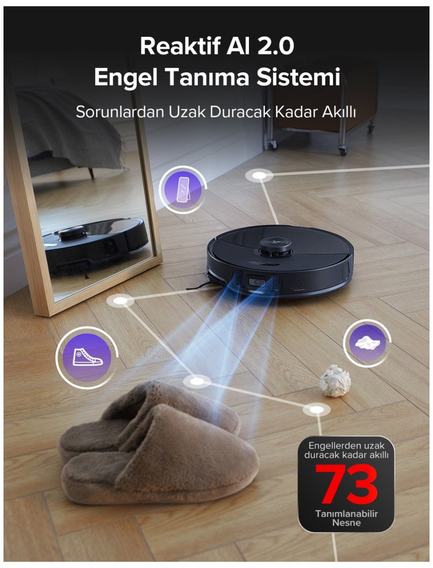 Roborock S8 Maxv Ultra Akıllı Robot Süpürge Siyah Roborock S8 Maxv Ultra Akıllı Robot Süpürge Siyah