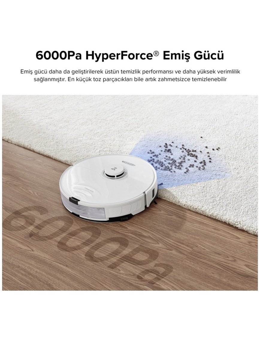 Roborock S8 Sonic Mopping Akıllı Robot Süpürge S8 Beyaz Roborock S8 Sonic Mopping Akıllı Robot Süpürge S8 Beyaz