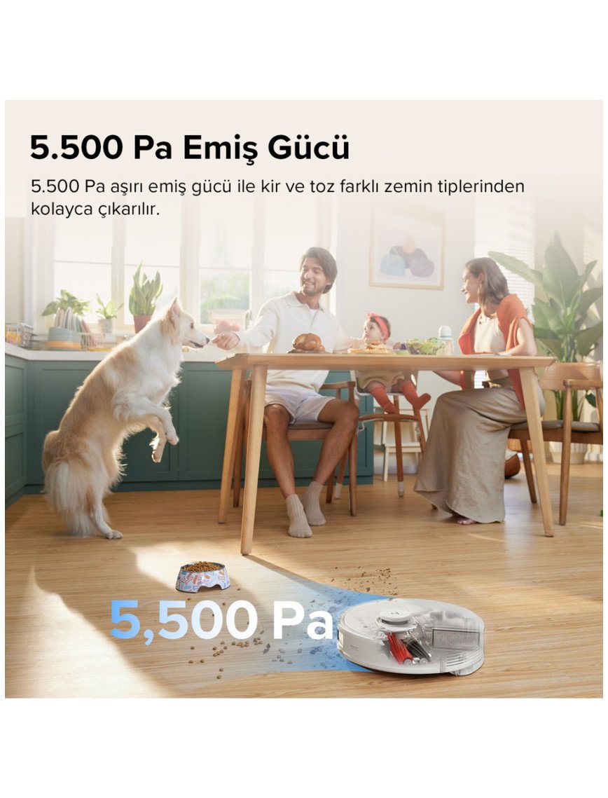 Roborock Vacuum Cleanner Q8 Max Robot Süpürge Beyaz Roborock Vacuum Cleanner Q8 Max Robot Süpürge Beyaz