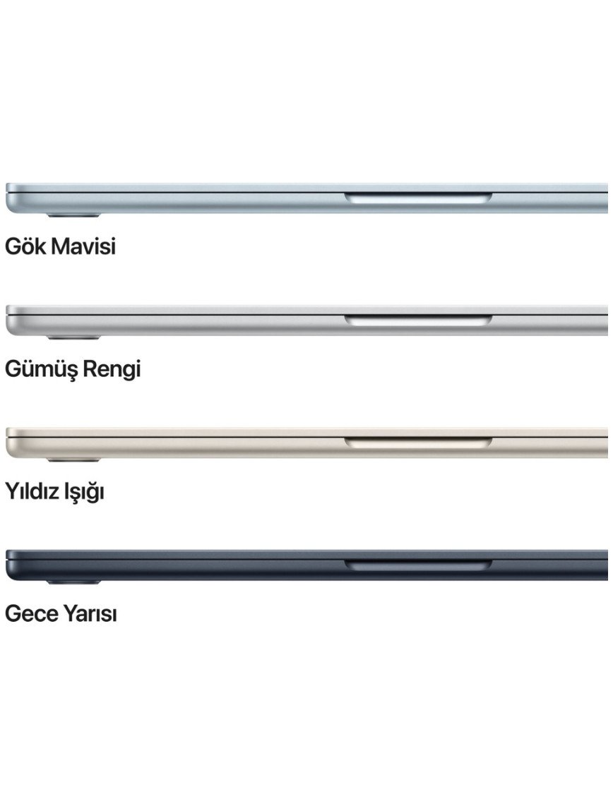 Apple MacBook Air M4 24GB 512GB SSD macOS 13" Taşınabilir Bilgisayar Yıldız Işığı MC6A4TU/A Apple MacBook Air M4 24GB 512GB SSD macOS 13" Taşınabilir Bilgisayar Yıldız Işığı MC6A4TU/A
