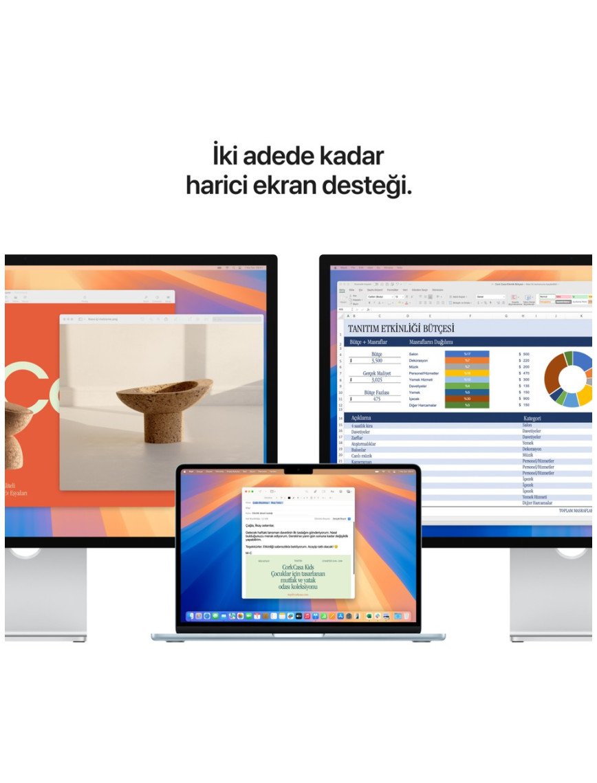 Apple MacBook Air M4 16GB 512GB SSD macOS 13" Taşınabilir Bilgisayar Gece Yarısı MW133TU/A Apple MacBook Air M4 16GB 512GB SSD macOS 13" Taşınabilir Bilgisayar Gece Yarısı MW133TU/A