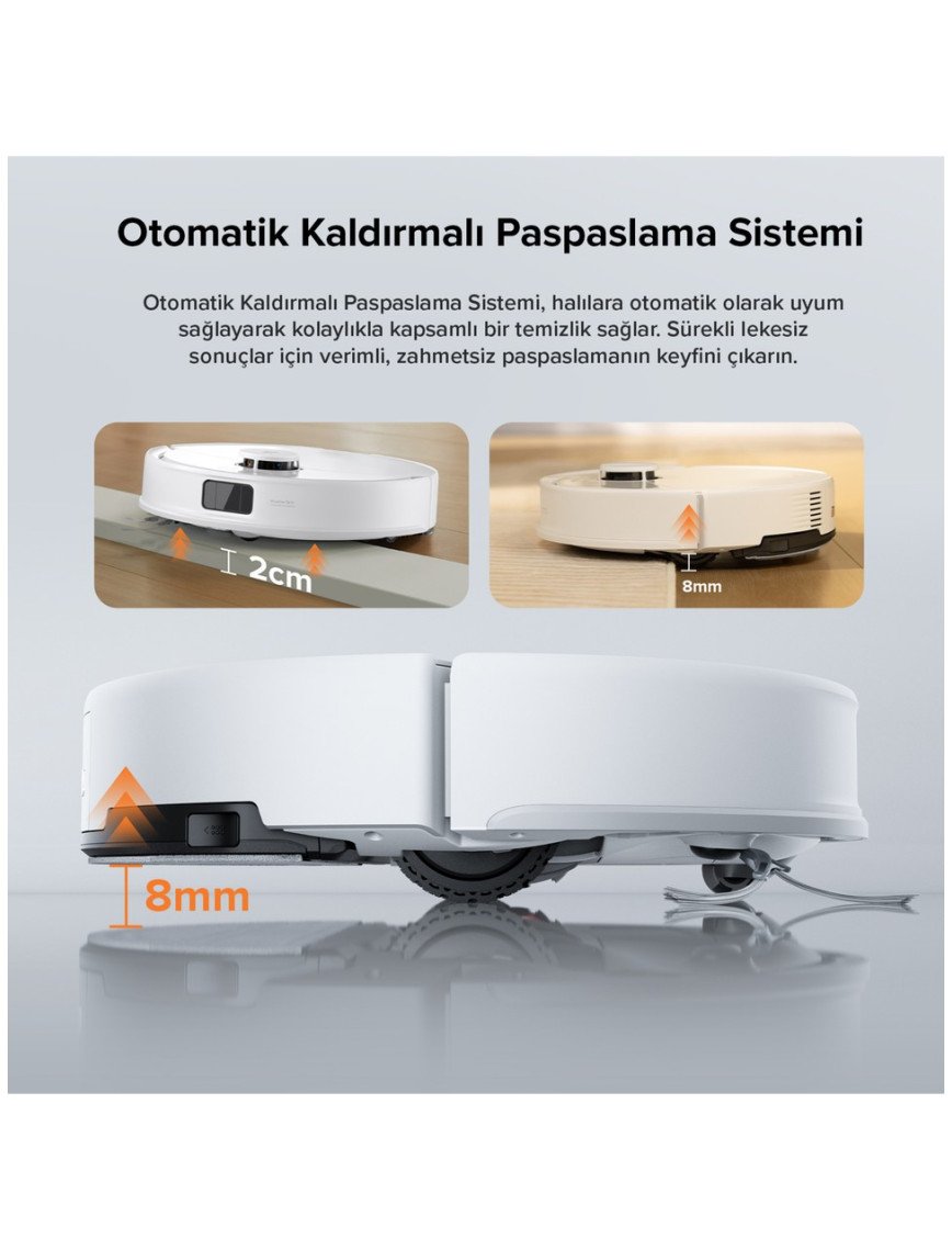 Roborock Q8 Max Pro Akıllı Robot Süpürge Roborock Q8 Max Pro Akıllı Robot Süpürge
