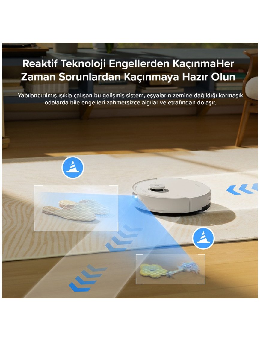 Roborock Q8 Max Pro Akıllı Robot Süpürge Roborock Q8 Max Pro Akıllı Robot Süpürge