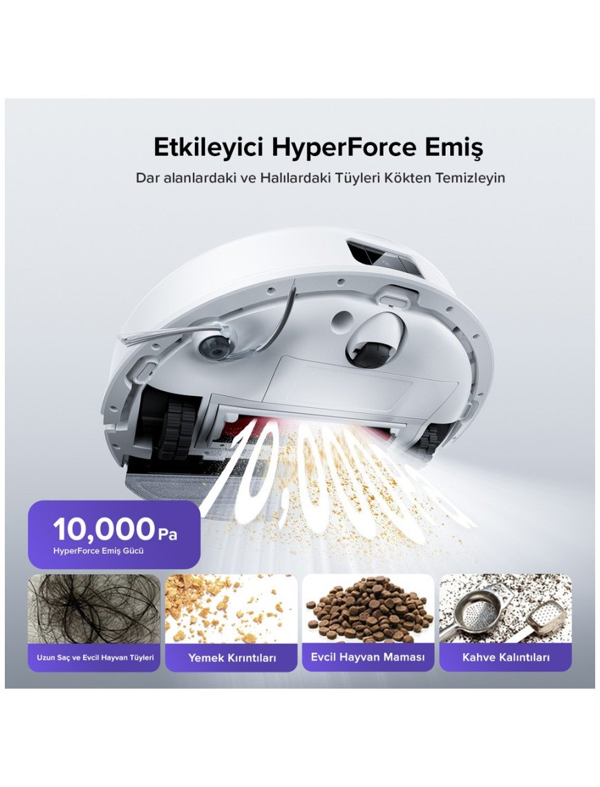 Roborock S8 Pro Akıllı Robot Süpürge