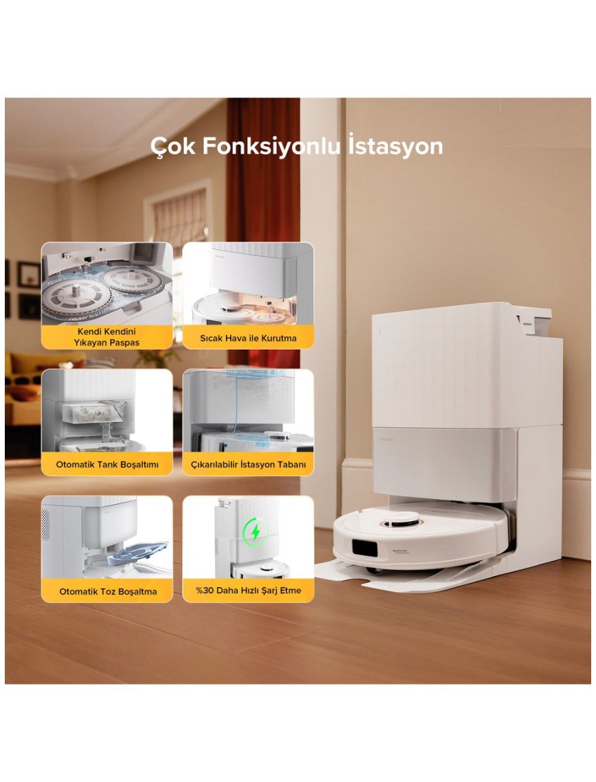 Roborock Qrevo C Akıllı Robot Süpürge Roborock Qrevo C Akıllı Robot Süpürge