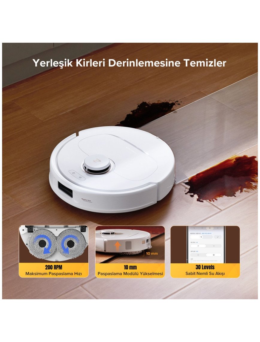 Roborock Qrevo C Akıllı Robot Süpürge Roborock Qrevo C Akıllı Robot Süpürge