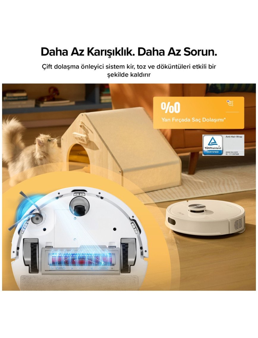 Roborock Q8 Plus Akıllı Robot Robot Süpürge - Beyaz Roborock Q8 Plus Akıllı Robot Robot Süpürge - Beyaz