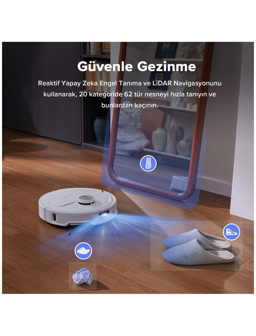Roborock Q Revo Master Çöp Istasyonlu Akıllı Robot Süpürge - Beyaz Roborock Q Revo Master Çöp Istasyonlu Akıllı Robot Süpürge - Beyaz