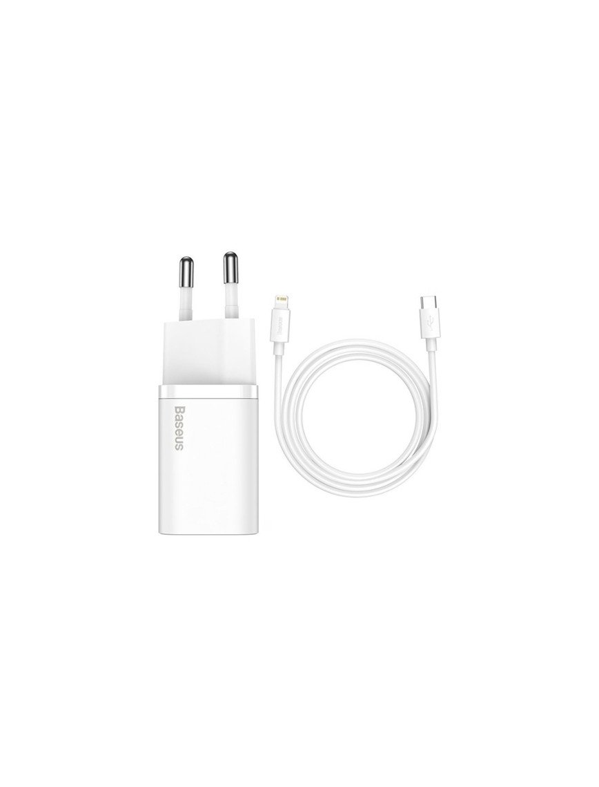 Baseus Super Si 1c 20W Hızlı Şarj Adaptörü + Type-C To Lightning iPhone Uyumlu 1m Şarj Kablosu TZCCSUP-B02 Baseus Super Si 1c 20W Hızlı Şarj Adaptörü + Type-C To Lightning iPhone Uyumlu 1m Şarj Kablosu TZCCSUP-B02